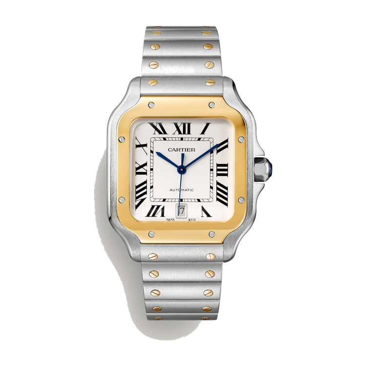 Cartier Santos de Cartier Large Silver Steel 39.8mm