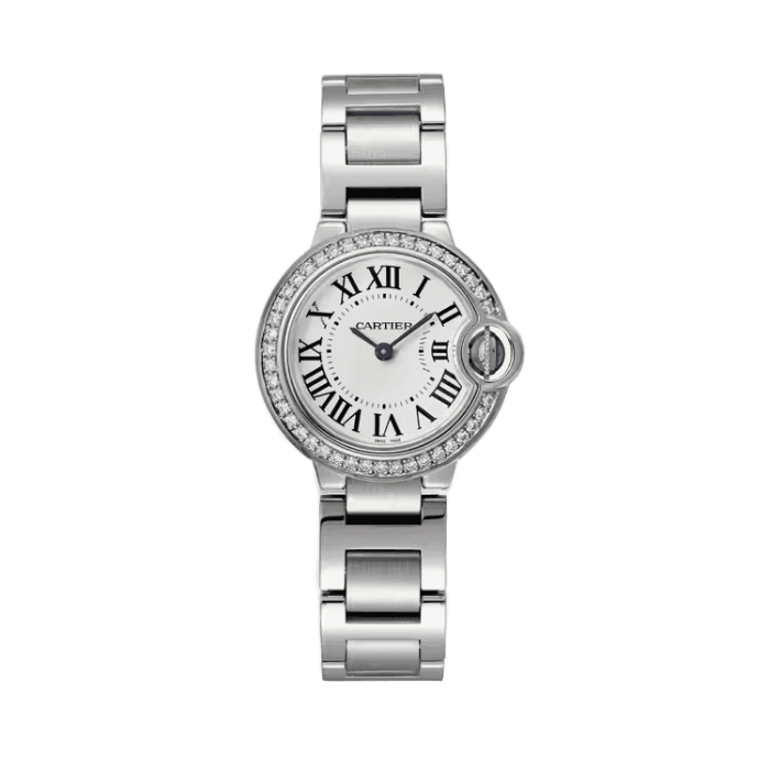 Cartier Ballon Bleu Small White Steel 28mm