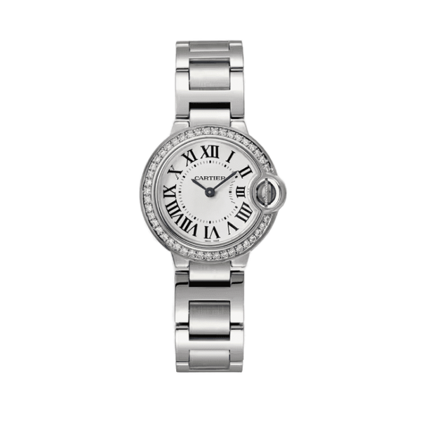 Cartier Ballon Bleu Small White Steel 28mm
