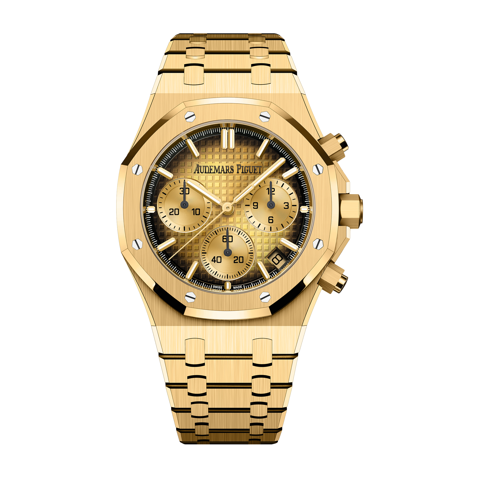 Audemars Piguet Royal Oak Selfwinding Chronograph Gold Yellow Gold 41mm