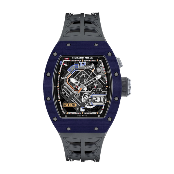 Richard Mille RM 30-01 Skeleton Carbon Rubber 42mm