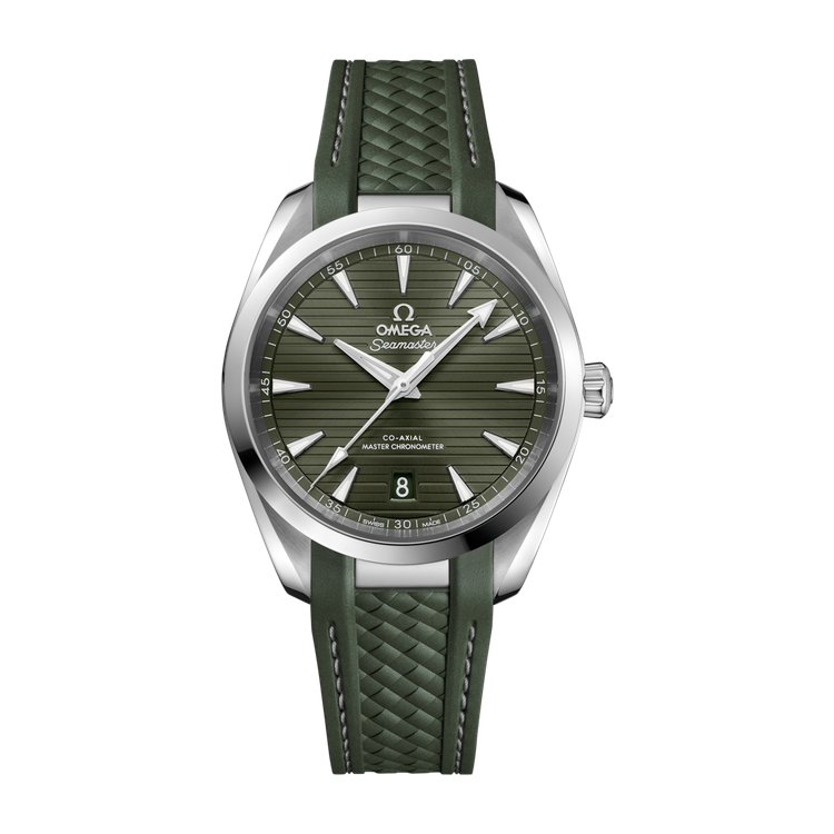 Omega Seamaster Aqua Terra 150M Green Steel Rubber 38mm