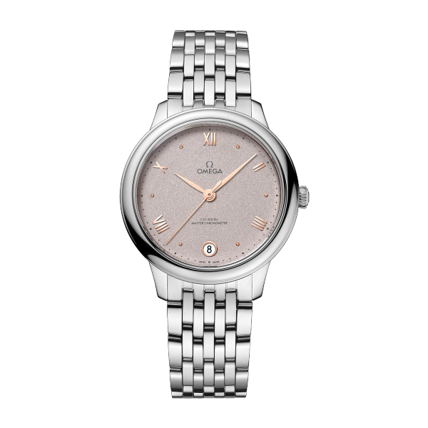 Omega De Ville Prestige Grey Steel 34mm