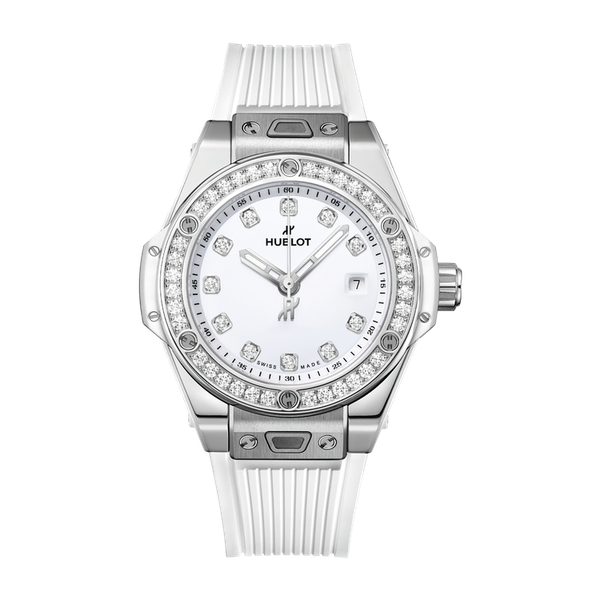 Hublot Big Bang One Click White Steel Rubber 33mm