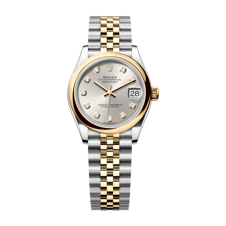 Rolex Datejust 31 Silver Two-Tone 31mm