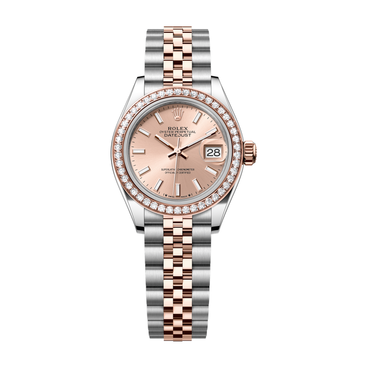 Rolex Lady-Datejust Rose Gold Two-Tone 28mm