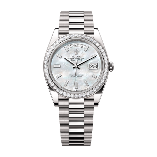 Rolex Day-Date 40 Mother of Pearl White Gold 40mm