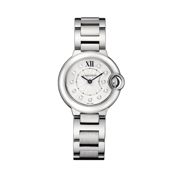 Cartier Ballon Bleu 28 mm Silver Steel 28mm