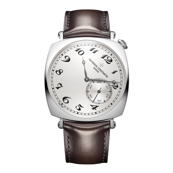 Vacheron Constantin Historiques American 1921 Silver White Gold Leather 40mm