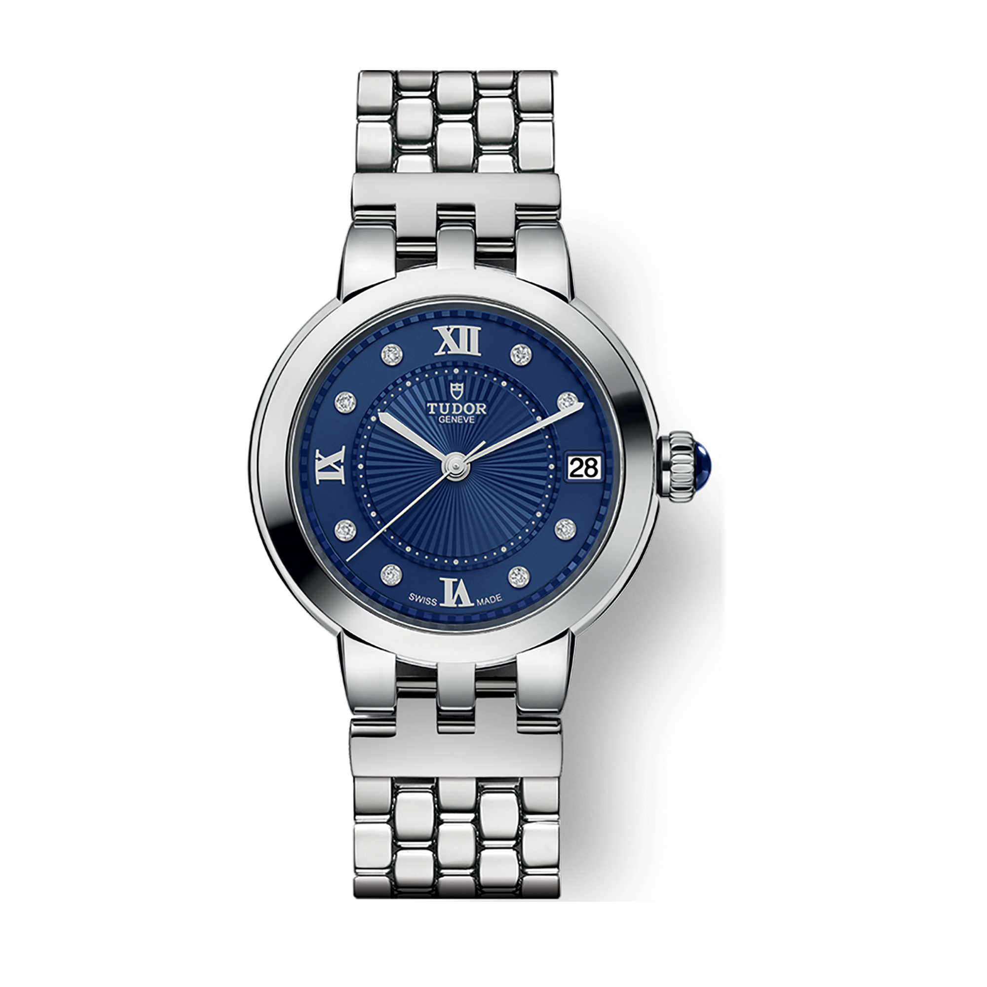 Tudor Clair de Rose 34 Blue Steel 34mm