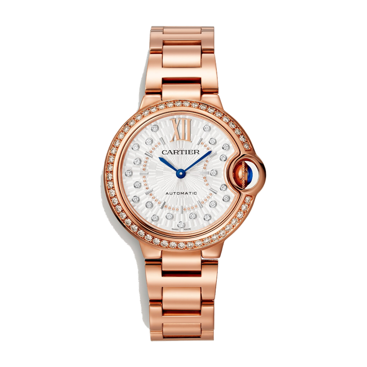 Cartier Ballon Bleu 36 mm Silver Rose Gold 36mm