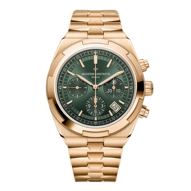 Vacheron Constantin Overseas Chronograph Green Rose Gold 42.5mm