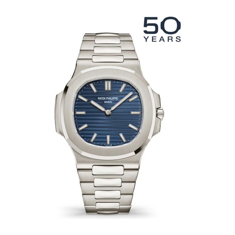 Patek Philippe Nautilus Blue White Gold 41mm