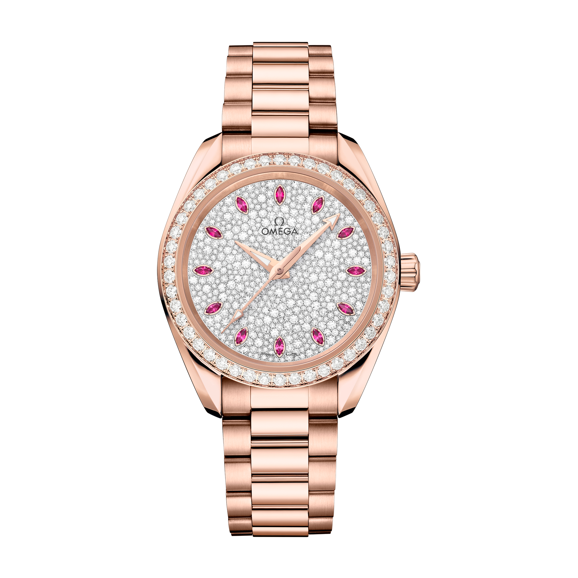 Omega Seamaster Aqua Terra 150M Pink Rose Gold 34mm