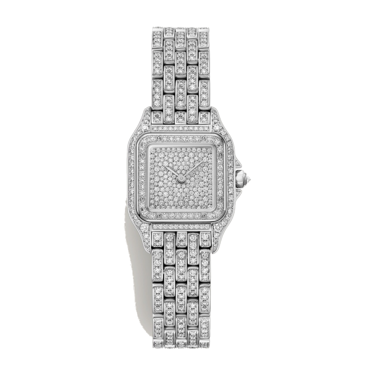 Cartier Panthère de Cartier Small Diamond Pave White Gold 22mm