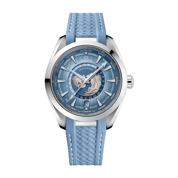 Omega Seamaster Aqua Terra 150M Blue Steel Rubber 43mm