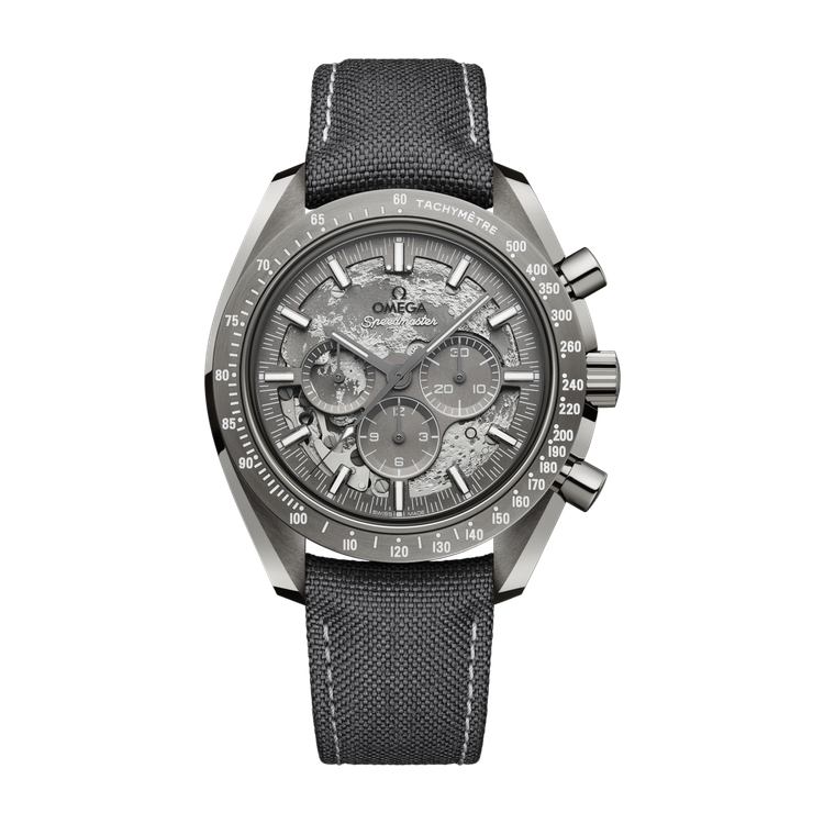 Omega "Grey Side of the Moon" Speedmaster Dark Side of the Moon Ceramic Fabric 44.3mm