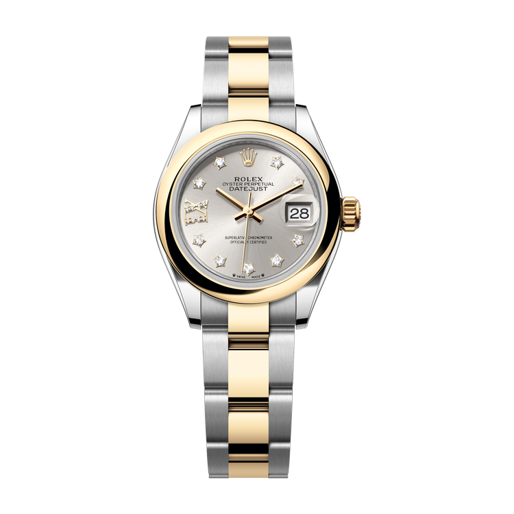 Rolex Lady-Datejust Silver Two-Tone 28mm