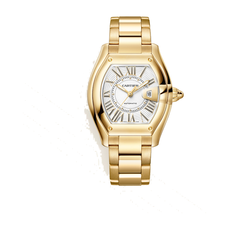Cartier Roadster Medium White Yellow Gold 34.9mm