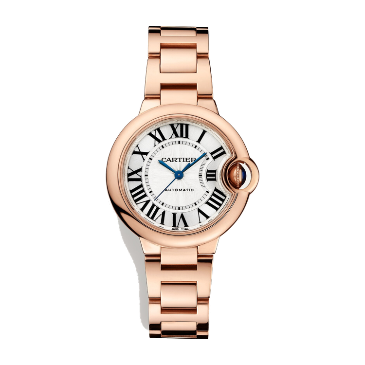 Cartier Ballon Bleu 35 mm Silver Rose Gold 35mm