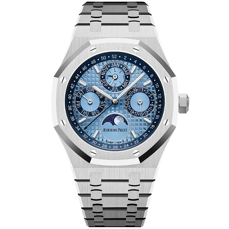 Audemars Piguet Royal Oak Perpetual Calendar Blue Platinum 41mm