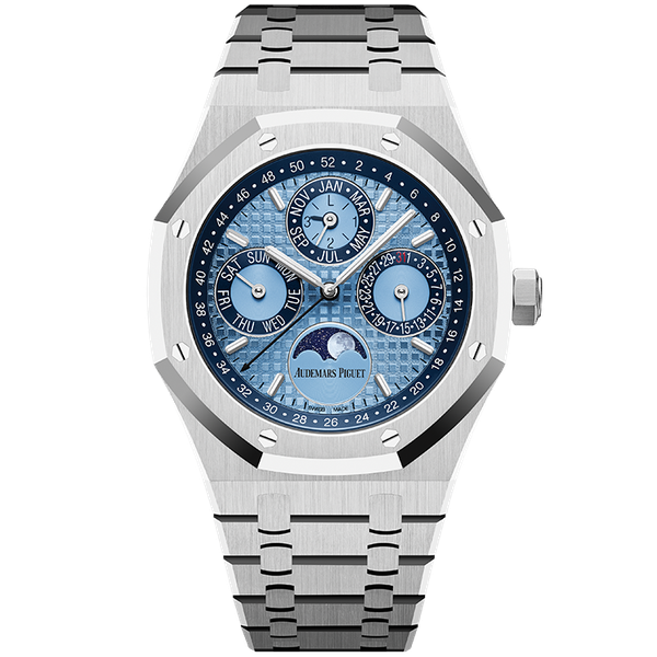 Audemars Piguet Royal Oak Perpetual Calendar Blue Platinum 41mm