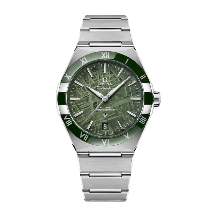 Omega Constellation Green Steel 41mm