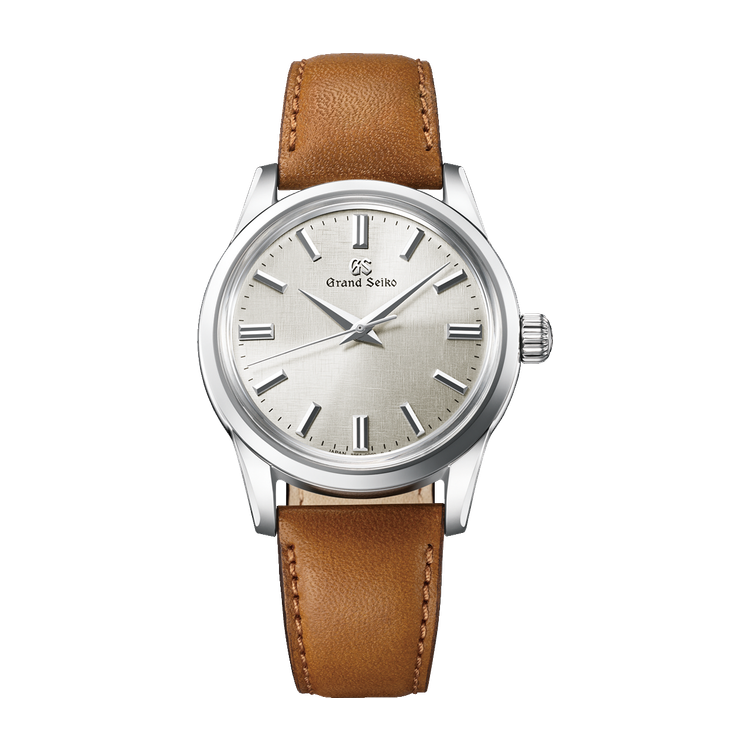 Grand Seiko Elegance Contemporary Classics White Steel Leather 37.3mm