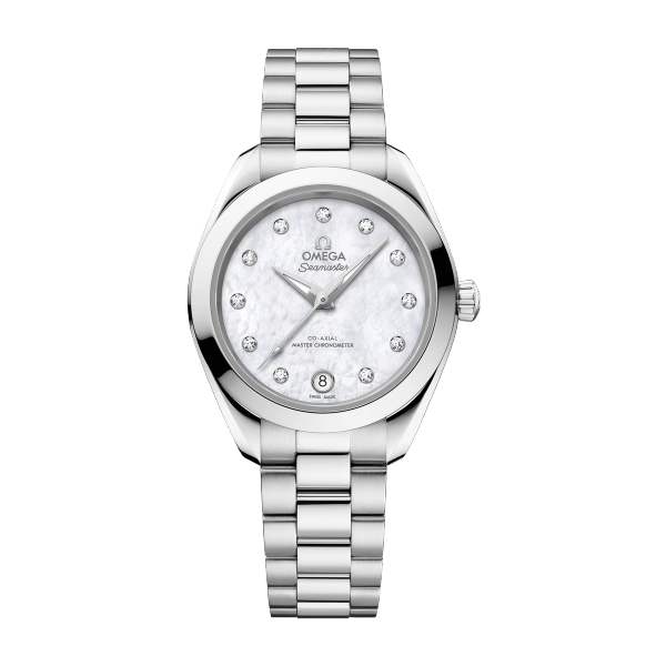 Omega Seamaster Aqua Terra 150M White Steel 30mm