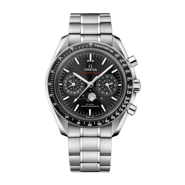 Omega Speedmaster Moonphase Black Steel 44.3mm