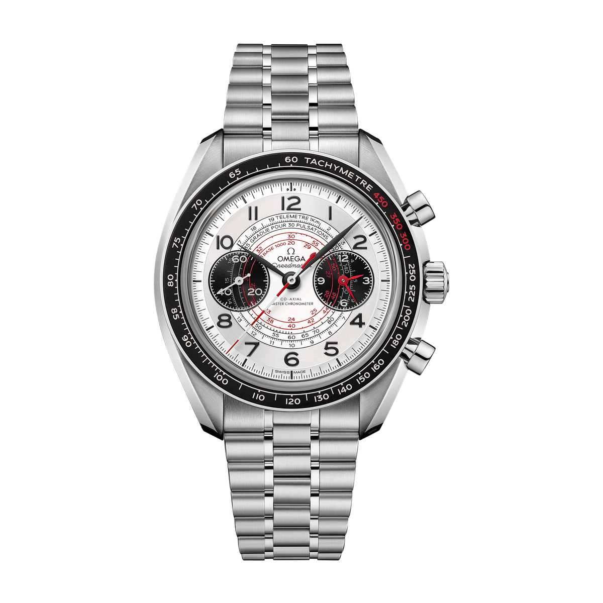 Omega Speedmaster Chronoscope Silver Steel 43mm
