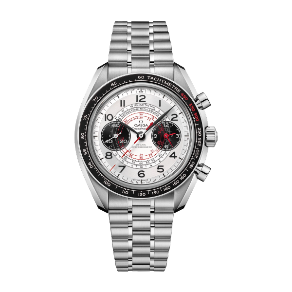 Omega Speedmaster Chronoscope Silver Steel 43mm