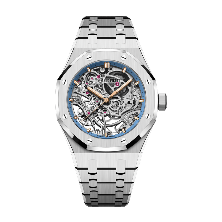 Audemars Piguet Royal Oak Double Balance Wheel Openworked Skeleton White Gold 37mm