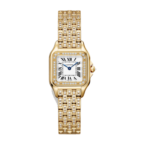 Cartier Panthère de Cartier Small Silver Yellow Gold 22mm