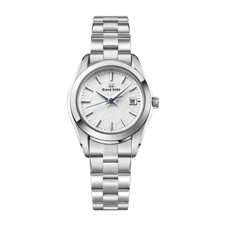 Grand Seiko "Snowflake" Heritage Refined Essentials White Steel 28.9mm