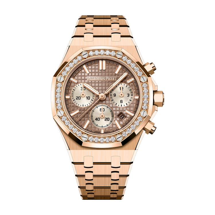 Audemars Piguet Royal Oak Selfwinding Chronograph Gold Rose Gold 38mm