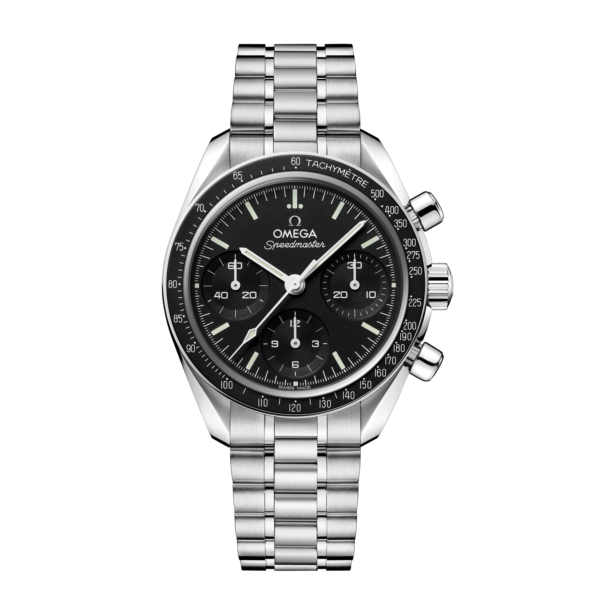 Omega Speedmaster 38 Black Steel 38mm