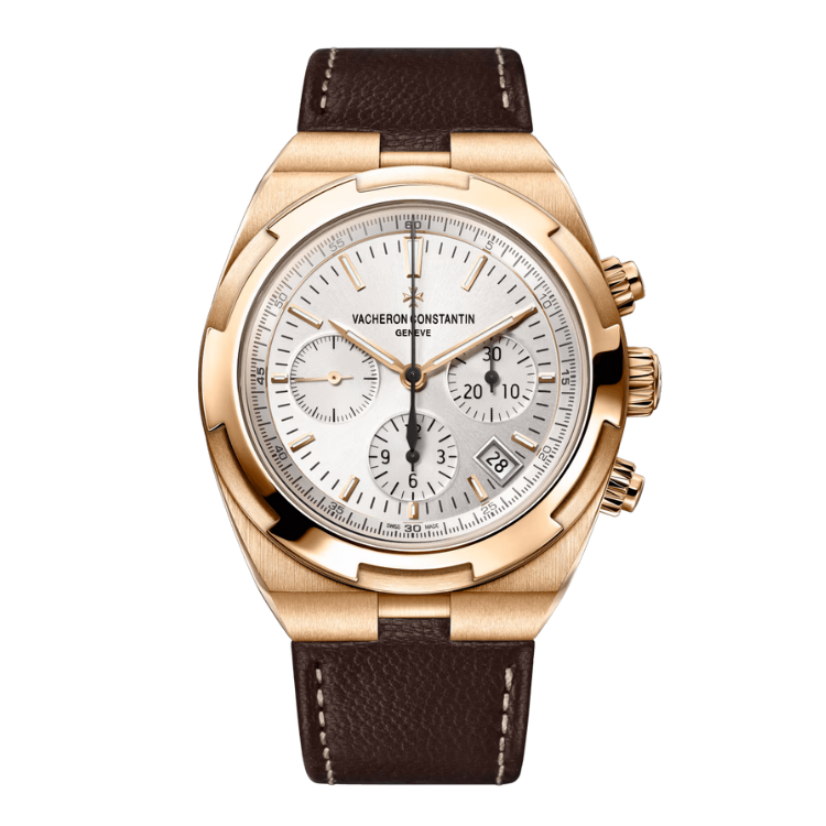 Vacheron Constantin Overseas Silver Leather 42.5 mm