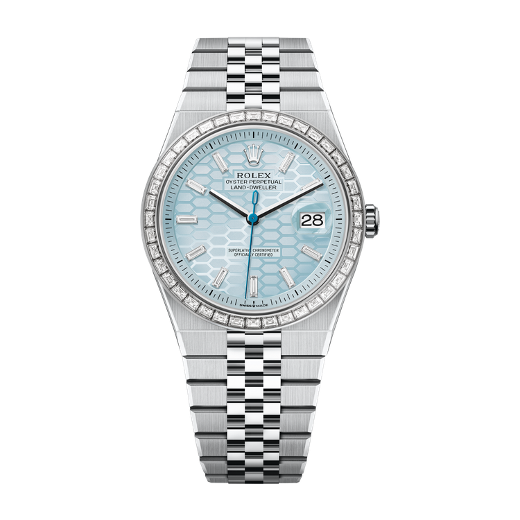 Rolex Land-Dweller 40 Blue Platinum 40mm
