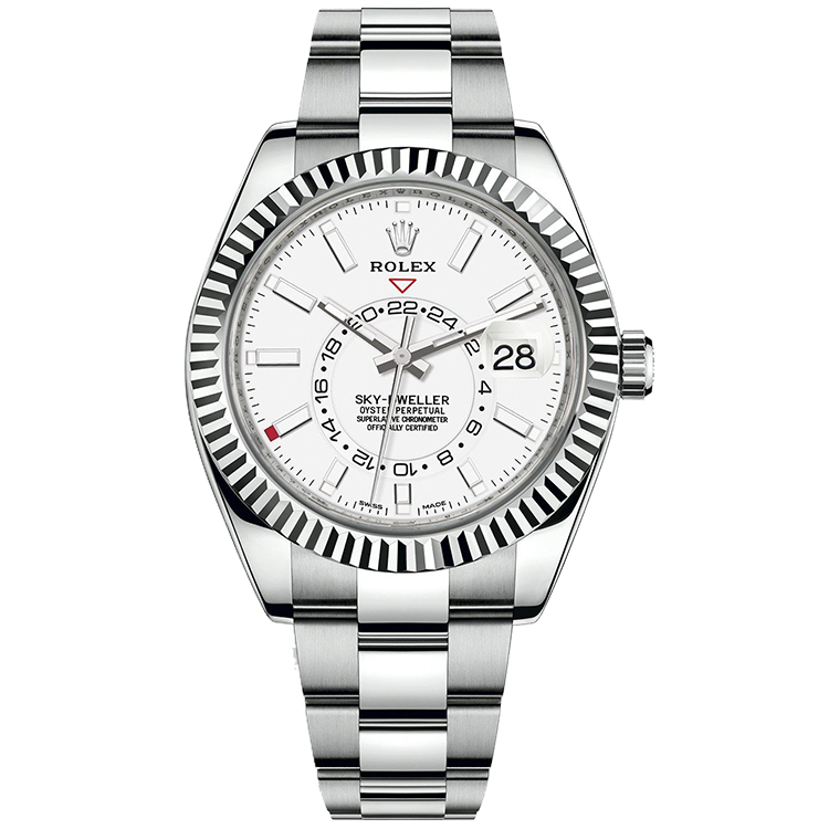 Rolex Sky-Dweller White Steel 42mm