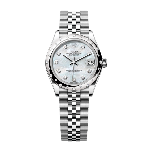 Rolex Datejust 31 Mother of Pearl Steel & White Gold 31mm
