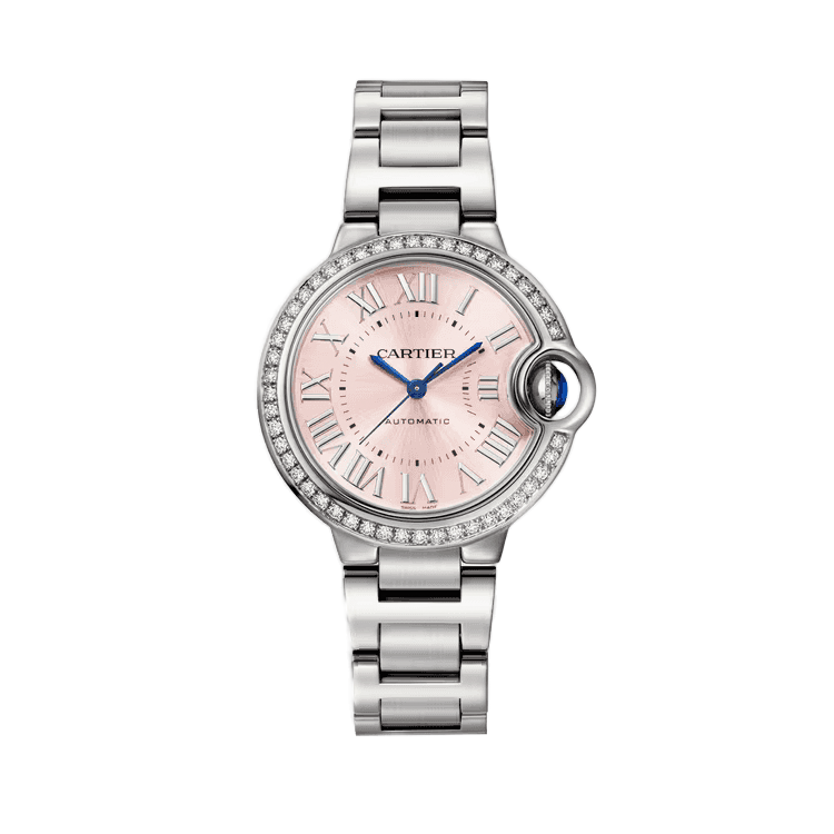 Cartier Ballon Bleu Small Pink Steel 33mm