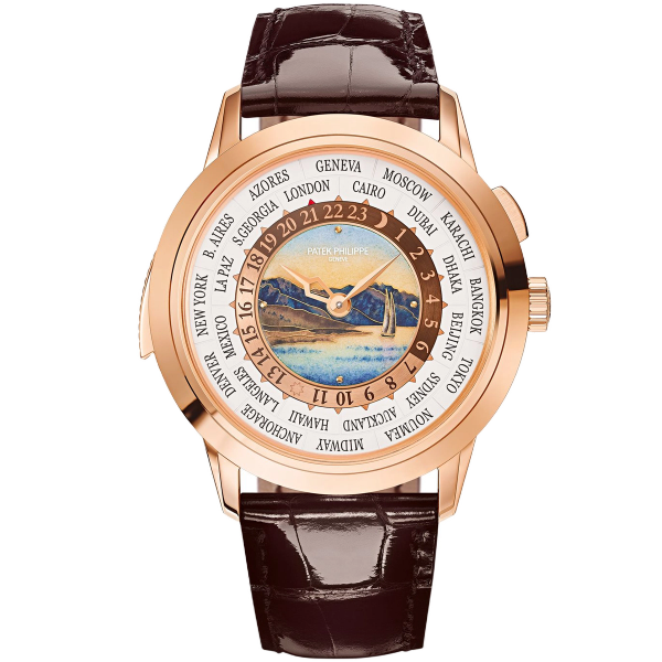 Patek Philippe Grand Complications Blue Rose Gold Leather 40mm