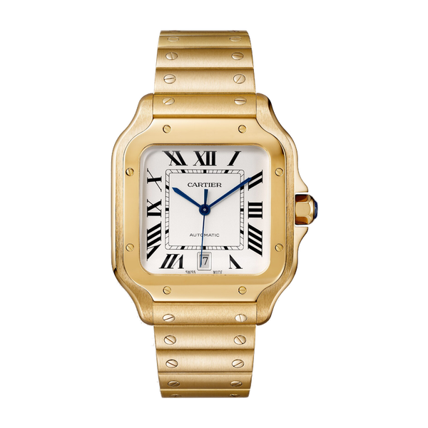 Cartier Santos de Cartier Large Silver Yellow Gold 39.8mm