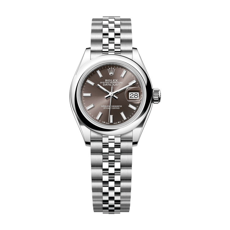 Rolex Lady-Datejust Dark Grey Steel 28mm