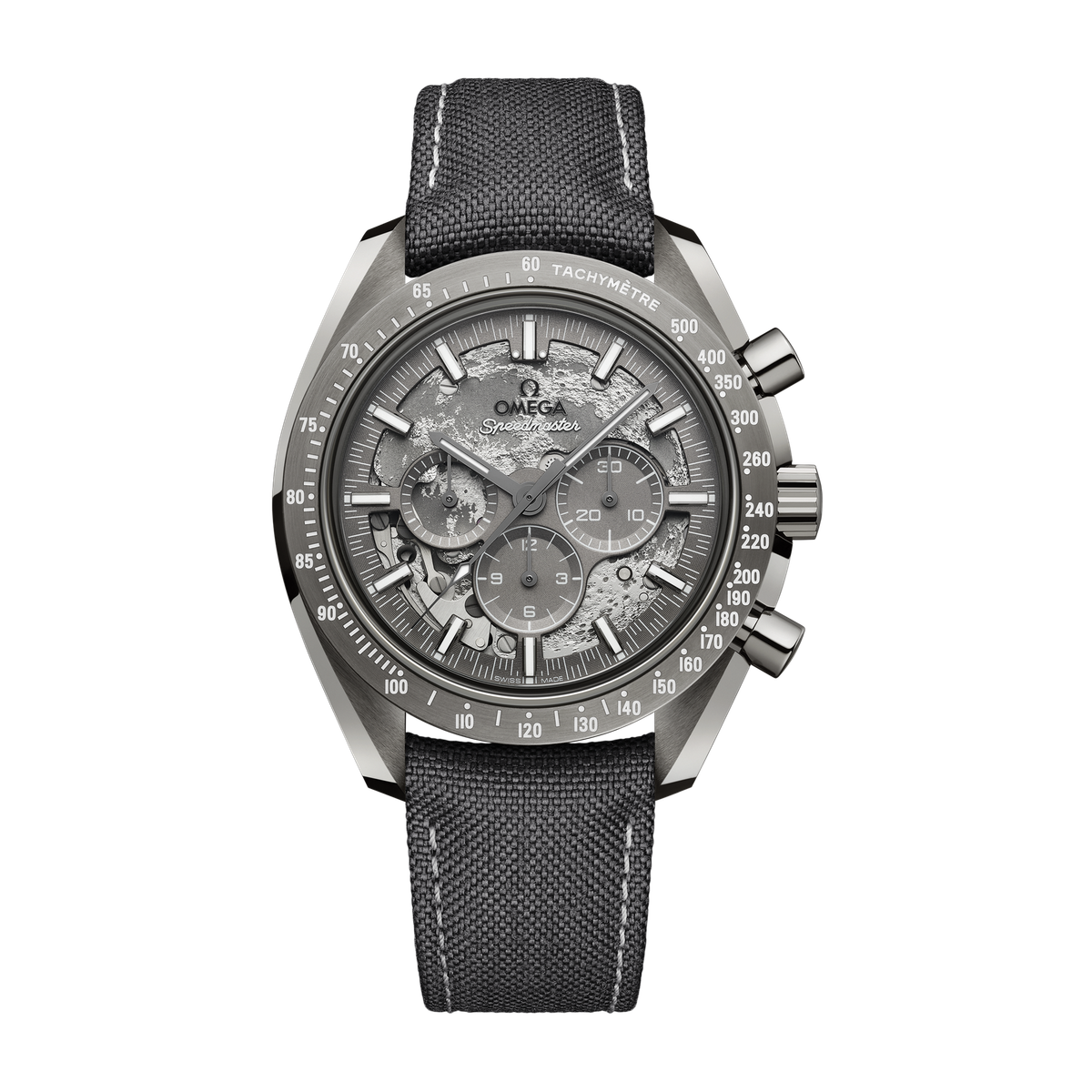 Omega "Grey Side of the Moon" Speedmaster Dark Side of the Moon Ceramic Fabric 44.3mm