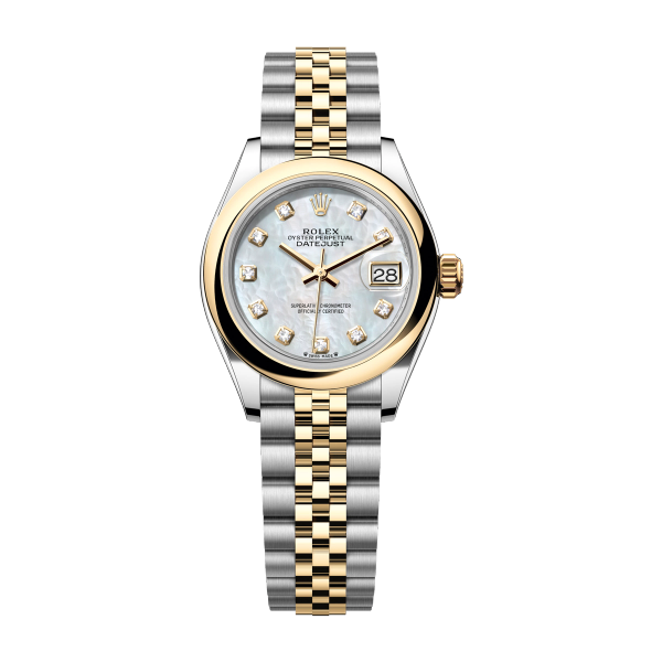 Rolex Lady-Datejust Mother of Pearl Two-Tone 28mm