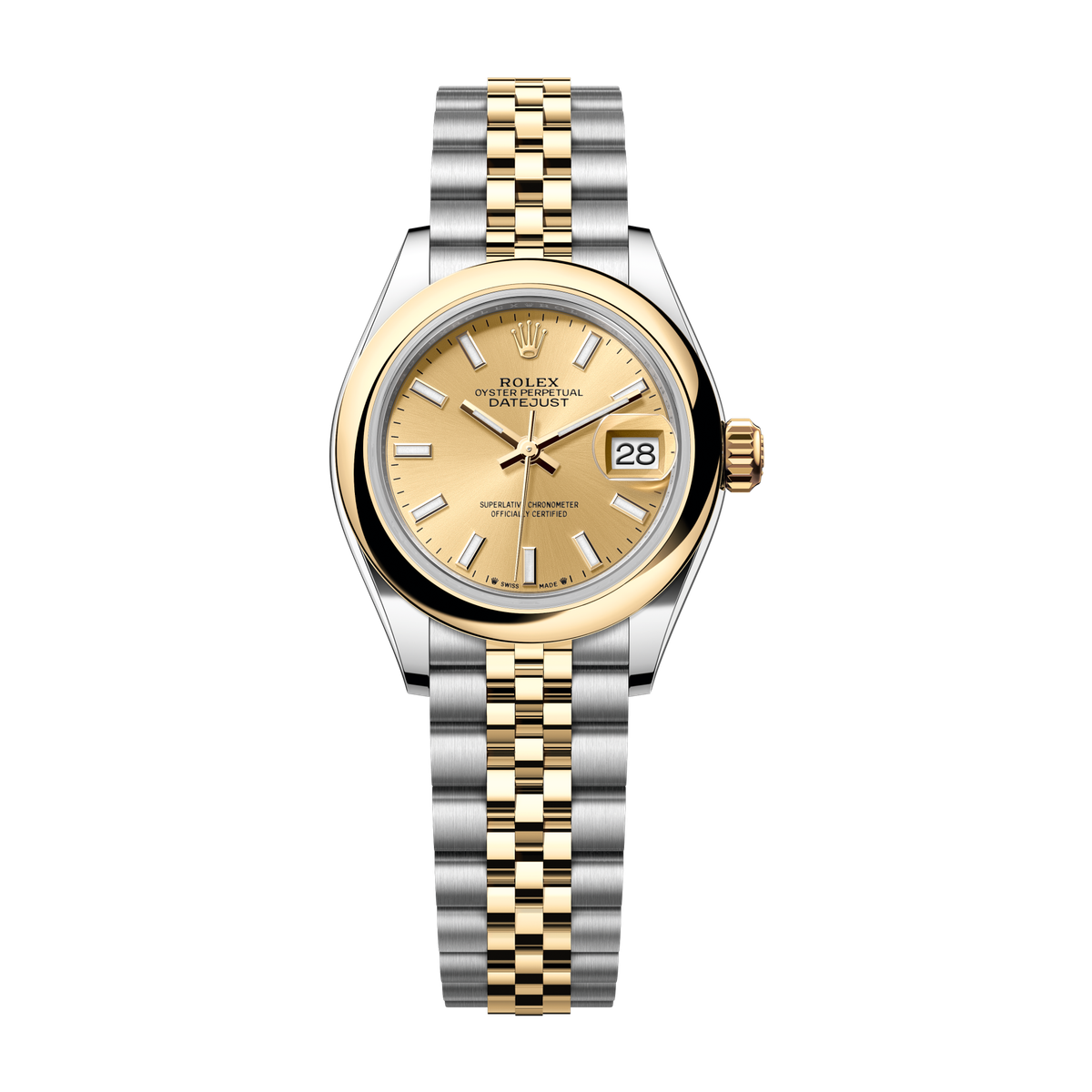 Rolex Lady-Datejust Champagne Two-Tone 28mm