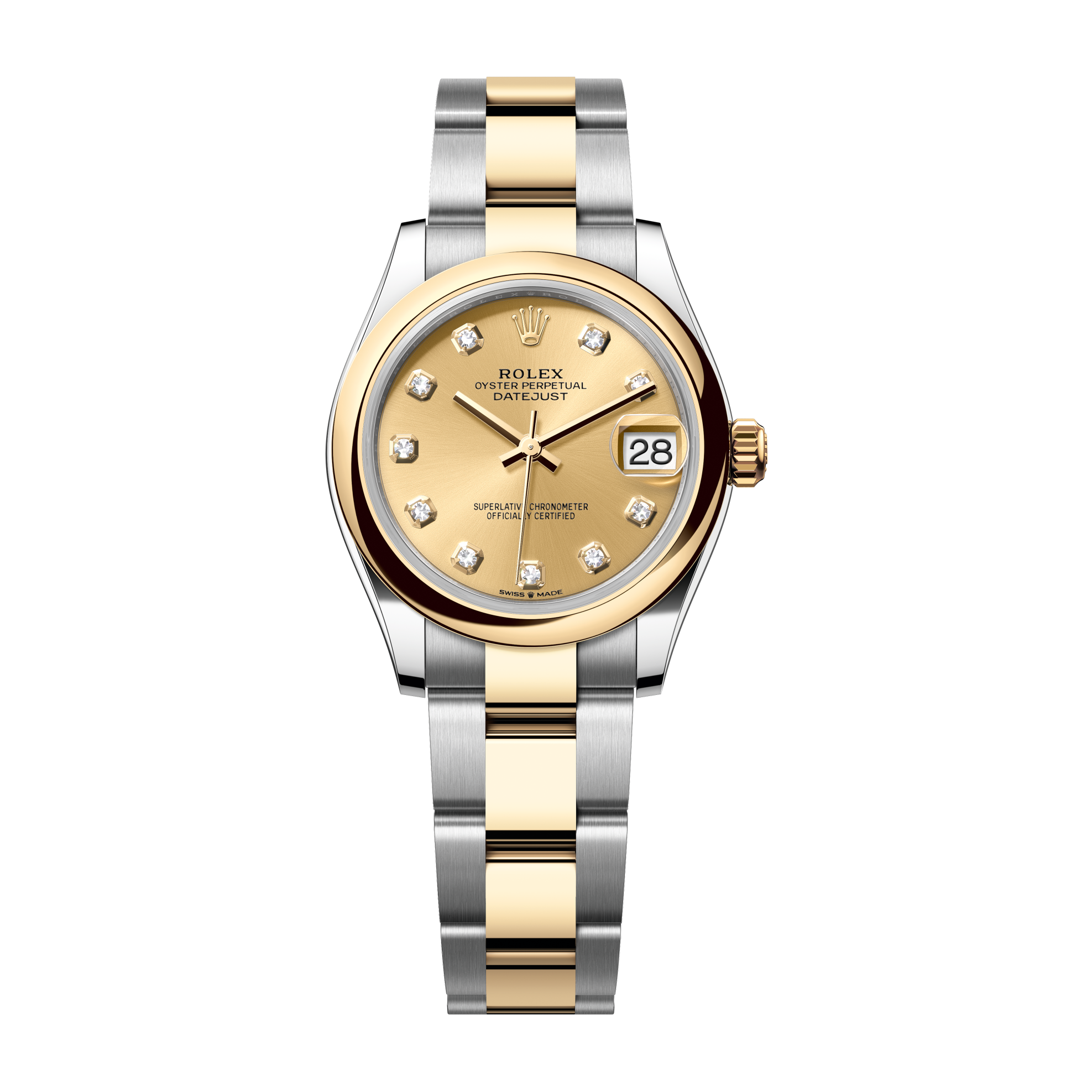 Rolex Datejust 31 Champagne Two-Tone 31mm