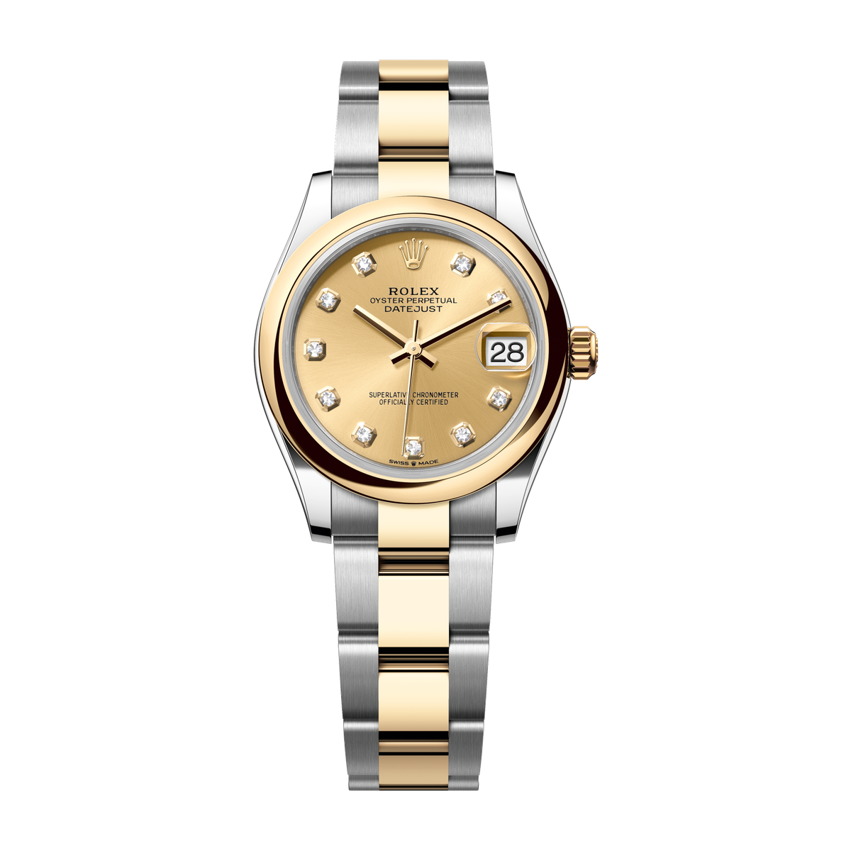Rolex Datejust 31 Champagne Two-Tone 31mm